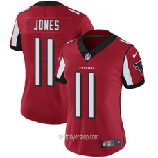 Julio Jones Atlanta Falcons Womens Limited Team Color Red Jersey Bestplayer